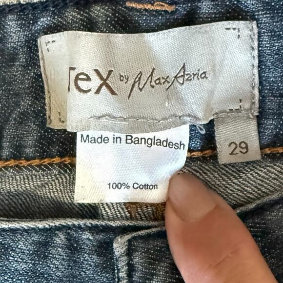 Tex by Max Azria vintage flare casual denim jeans mid rise size 29, #4179 - Picture 5 of 6